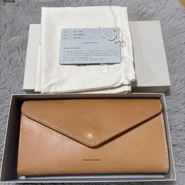 Hender Scheme 핸더 스킴 장지갑 내추럴