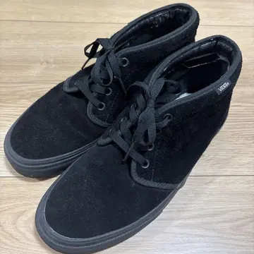 VANS 반스 스웨이드 차카 chukka 블랙 27.5cm