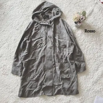 로쏘 어반 리서치 카키 후드 부착 마운틴 후드티 F Rosso