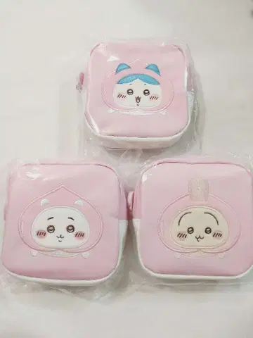 쇼미도 치이카와 스퀘어 파우치 치이카와 하치와레 토끼