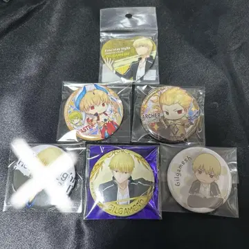 fate 길가메쉬 캔뱃지 세트