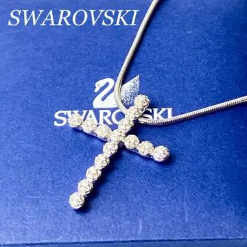 SWAROVSKI 스와로브스키 크로스 목걸이