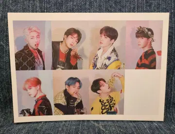 재고 2개. BTS 올 메모장 20매 한국제 제작자