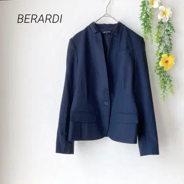 노카라 자켓 (M-L) BERARDI 베랄디 테일러드 자켓