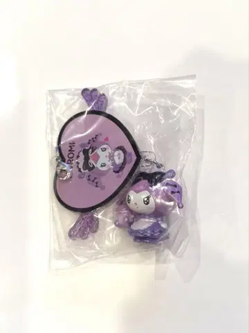 KUROMI 20주년 기념 스트랩 보라색 쿠로미 시크릿 참 로리
