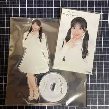 아키야마 유나 AKB48 SPECIAL 복권 아크릴 스탠드 & 스티커