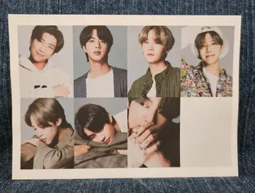 재고 2개. BTS 올 메모장 20매 한국제 제작자