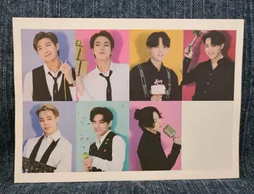 재고 2개. BTS 올 메모장 20매 한국제 제작자