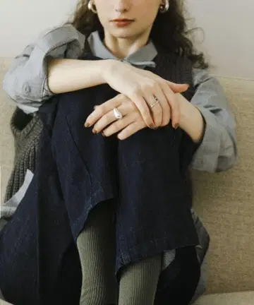 어반 리서치 도어스 데님 와이드 팬츠