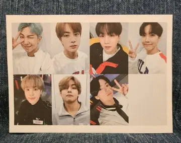 재고 2개. BTS 올 메모장 20매 한국제 제작자