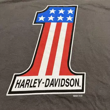 HARLEY-DAVIDSON 할리 티셔츠 L NO.1 넘버 원
