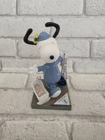 빈티지 스누피 허리 랜드 피규어 BUNDLE OF JOY