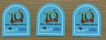 Mrs. GREEN APPLE 10주년 기념 콜라보 씰