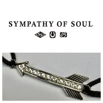 Sympathy of soul 애로우 코드 블레스 실버 925 다이아
