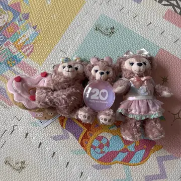 20주년 컬러풀 행복 필드 위드 조이 봉제 인형 3종 셰리 메이