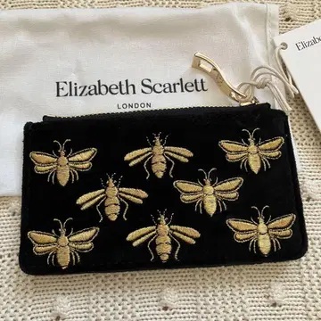 새상품 택 포함 Elizabeth Scarlett 차콜 카드 홀더