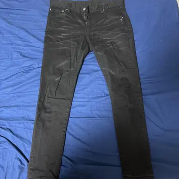 Tornado Mart 블랙 데님 슬림 핏