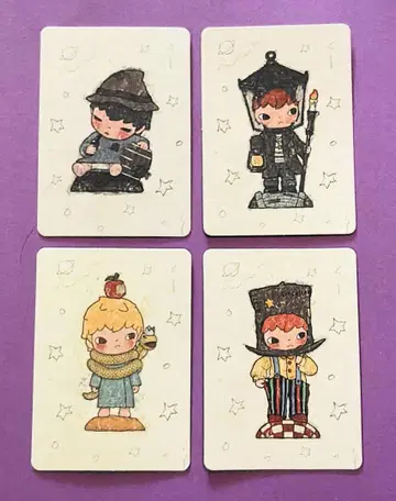 POPMART hirono 별의 왕자님 4종 세트
