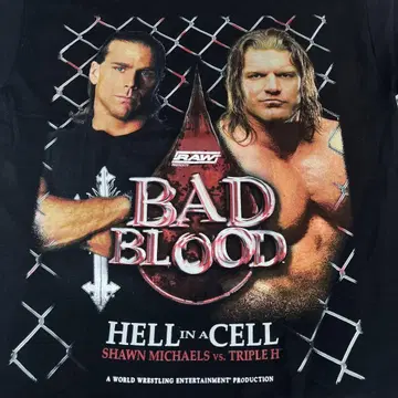 WWE Bad Blood 2004 이벤트 티셔츠