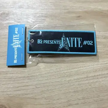 B'z UNITE #02 플라이트 택 블루