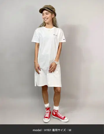 챔피온*티셔츠 원피스