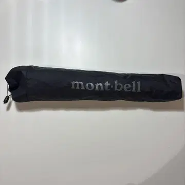 mont-bell 접이식 우산 블랙 트레킹 엄브렐라 60