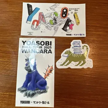 YOASOBI 스티커 세트