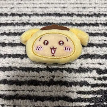 산리오 치이카와 (먼작귀) 콜라보 폼폼푸딩 토끼 헤어 클립