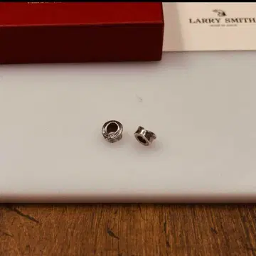 래리 스미스 AMERICA BEADS 비즈 2개 체인 실버
