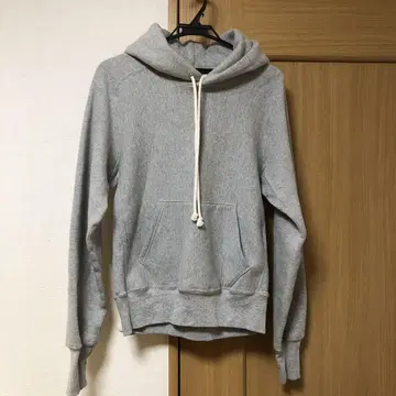 ANATOMICA 그레이 후드 부착 후드티 S