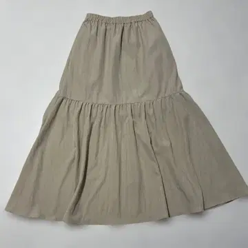 FREAK'S STORE 롱 플레어 스커트 베이지