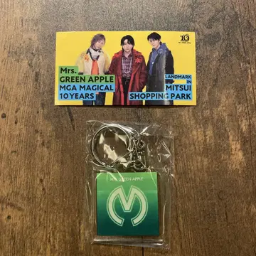 새상품 Mrs.GREEN APPLE 키링&스티커