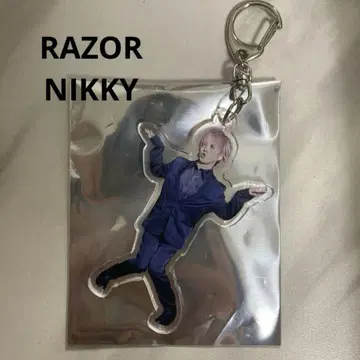 RAZOR NIKKY 아크릴 키링 아크링 키링 투어 굿즈 블랙 의상