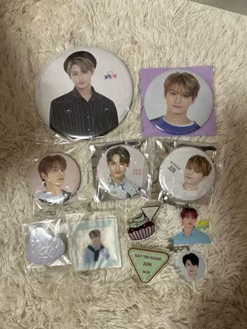 SEVENTEEN 세부치 JUN 캔뱃지 세트