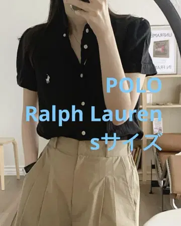 주말 세일 POLO 폴로 랄프 로렌 숏 슬리브 린넨 셔츠 블라우스