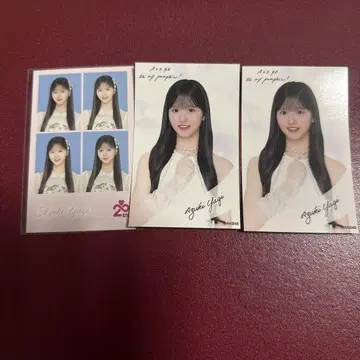 AKB48 야기 아이즈키 포토 카드 스티커