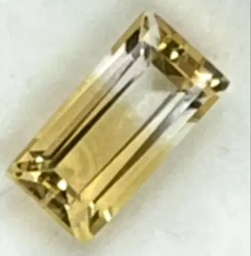 보석 루스 '매우 희귀한 천연 시트린 바이컬러! ' 1.557 캐럿