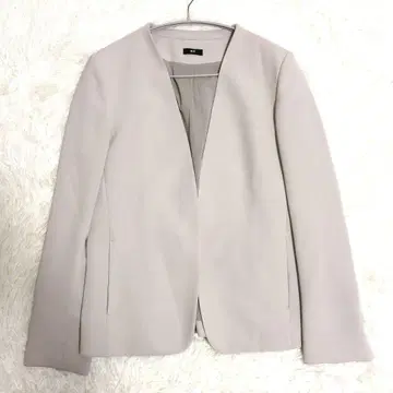 PLST  현행 노카라 자켓  세탁 가능  그레이지  L
