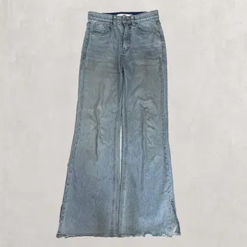 00's 빈티지 캐주얼 데님 플레어 팬츠 그런지 y2k