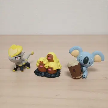 포켓몬 피규어 몬코레 네코아라 자라코 다그리오 애로우라