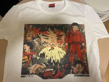 레어! 미착용 AKIRA 아키라 티셔츠 화이트