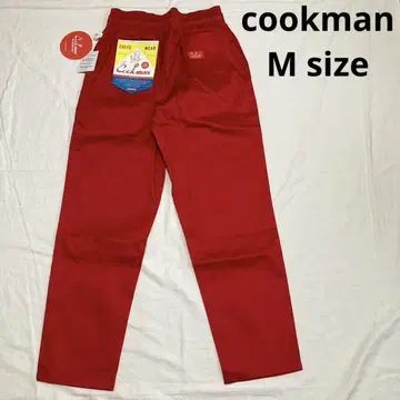 미사용 택 포함 Cookman 쿠쿠맨 셰프 팬츠 워크 팬츠 M 사이즈