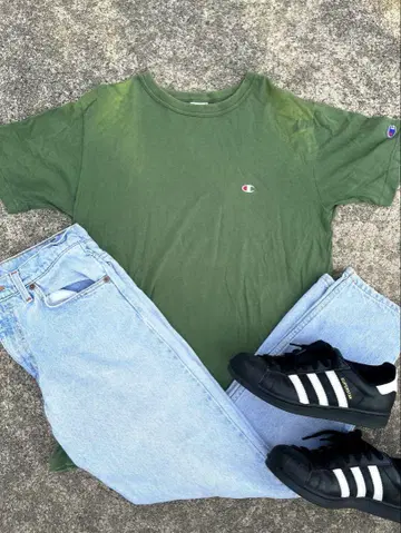 c boy style street set 90's 챔피온 심플