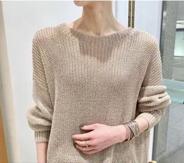 윔 가젯 카타 아젤로 게이지 풀오버 린넨 니트