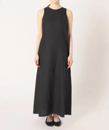 택 포함 미사용 새상품 Spick and Span 린넨 아메스리 드레스
