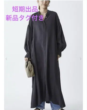 완판 프리미어 알론디스몬 택 포함 새상품 큐프라 피브릴 셔츠 원피스