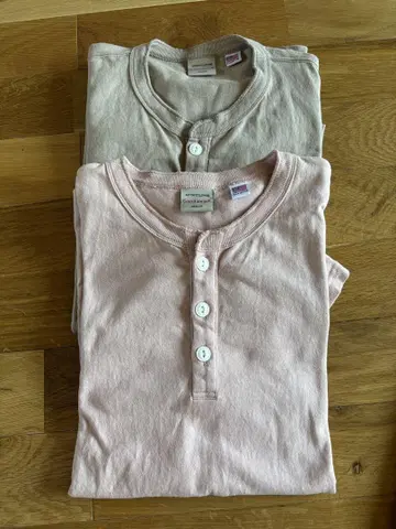 Goodwear 굿웨어 헨리넥 티셔츠 2장 세트