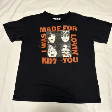 KISS 티셔츠 MADE FOR LOVIN' YOU