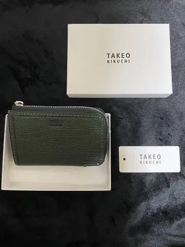 미사용 새상품 다케오 키쿠치 코인 케이스