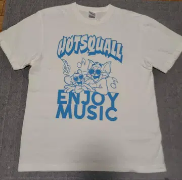 HOTSQUALL 티셔츠 화이트 L 사이즈